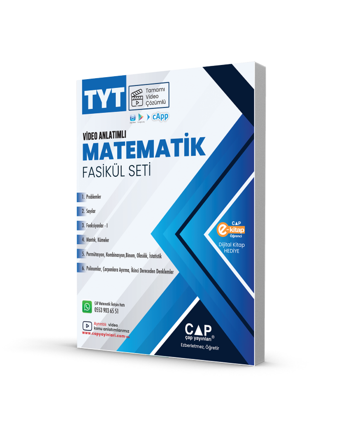 ÇAP TYT SET MATEMATİK - 2025-26